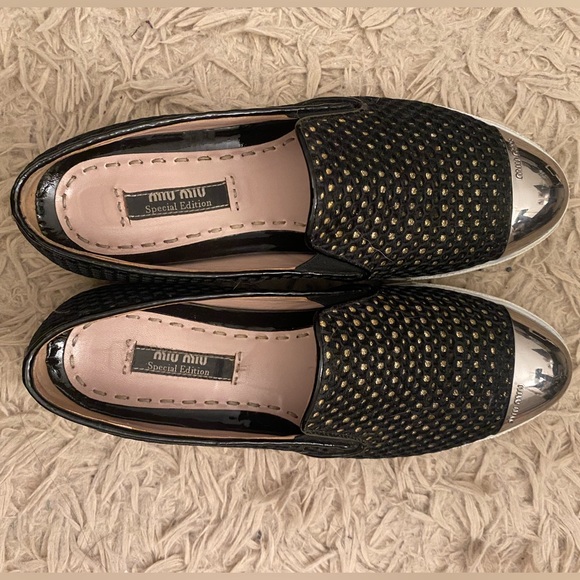 Miu Miu Slip On Sneakers Special Edition - Picture 9 of 9